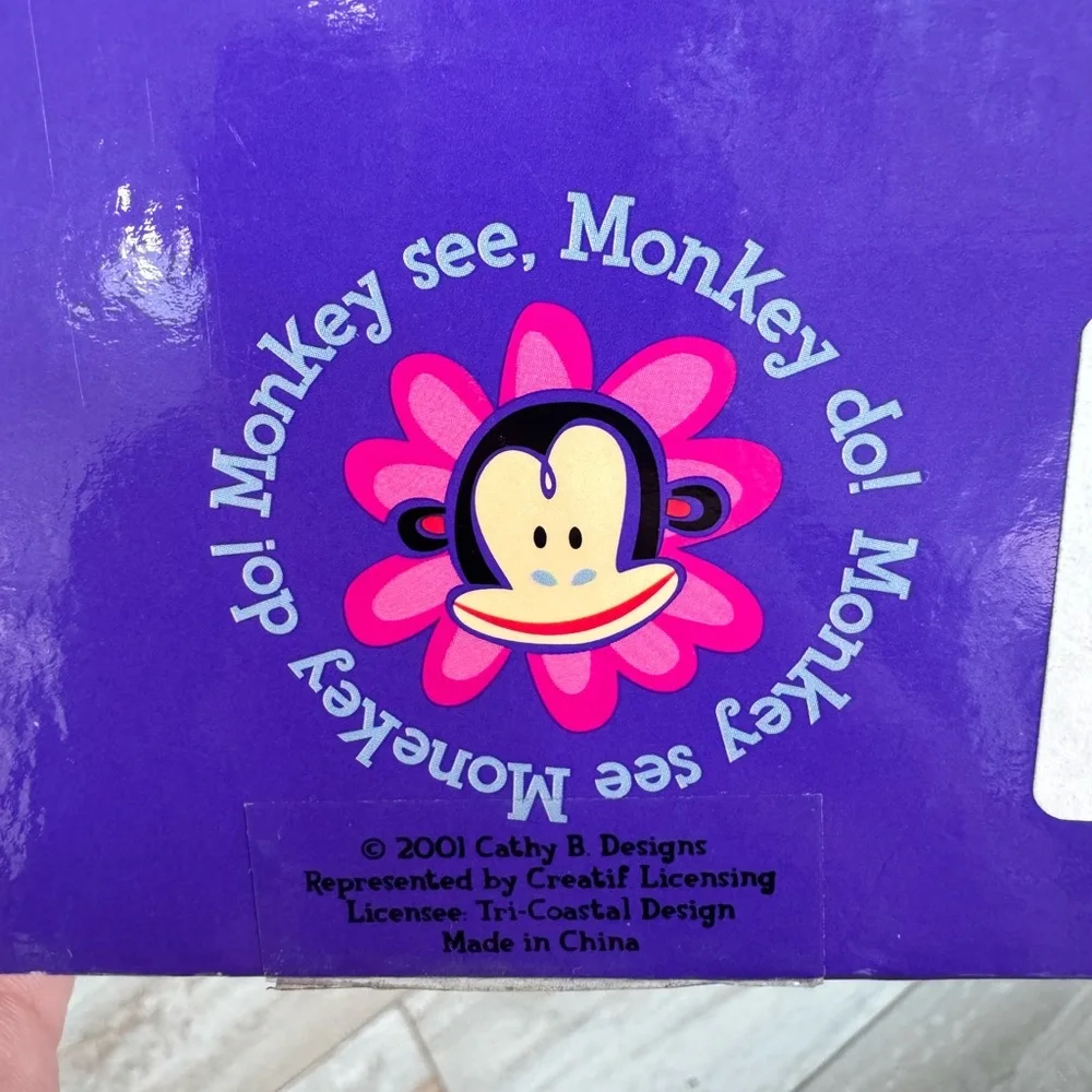 Y2k 2001‎ Monkey Notebook Vintage Spiral